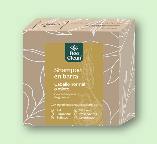 Shampoo en Barra Cabello Normal o Mixto