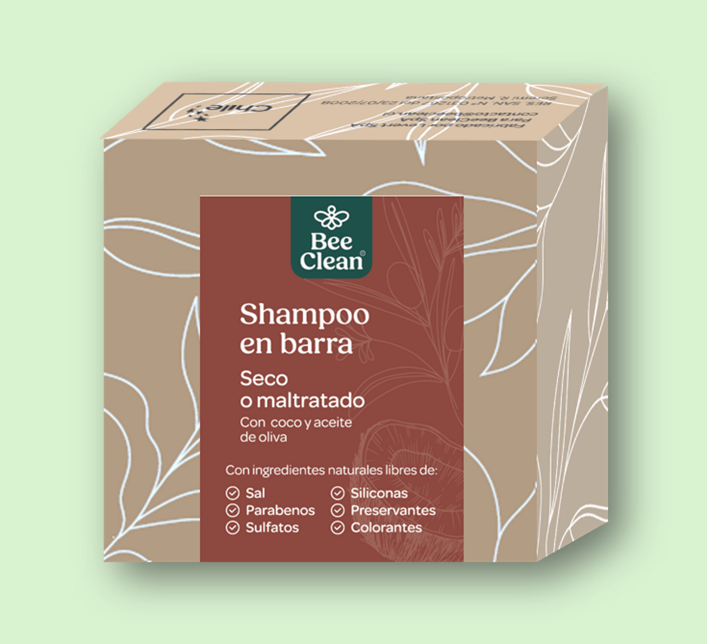 Shampoo en Barra Cabello Seco o Maltratado