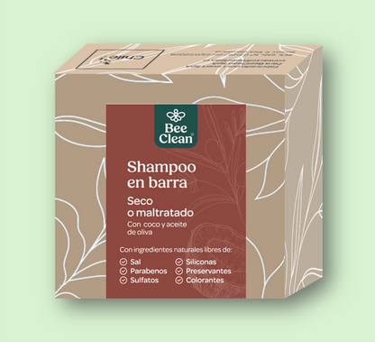 Shampoo en Barra Cabello Seco o Maltratado