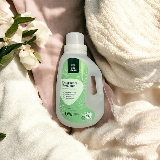 Detergente ecológico e hipoalergénico