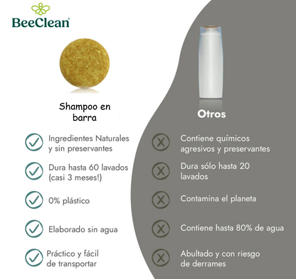 Shampoo en Barra Cabello Graso